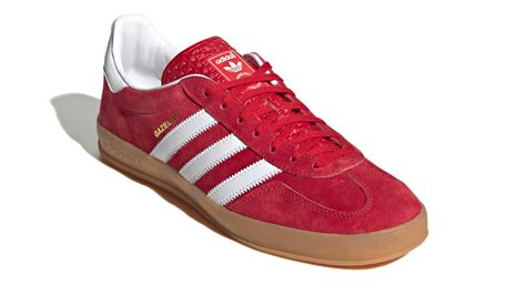 adidas gazelle damen rot